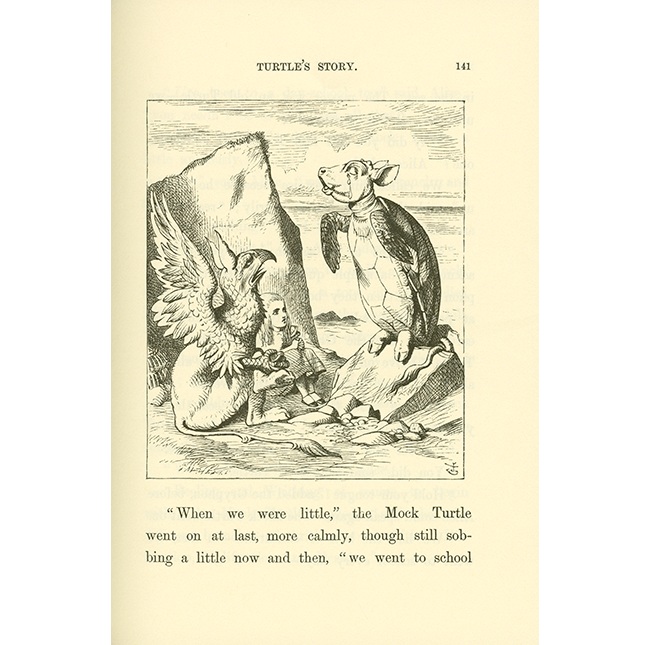 Mock Turtle illustrated by Tenniel page 2