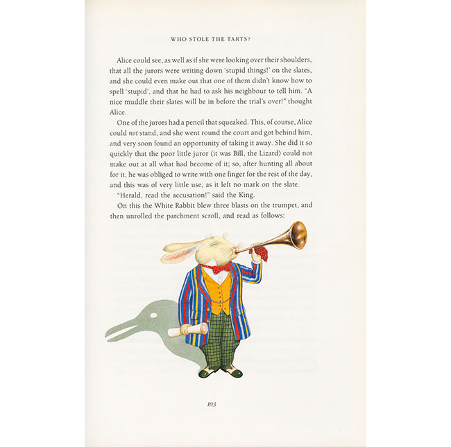 White Rabbit illustrated by Browne page 9