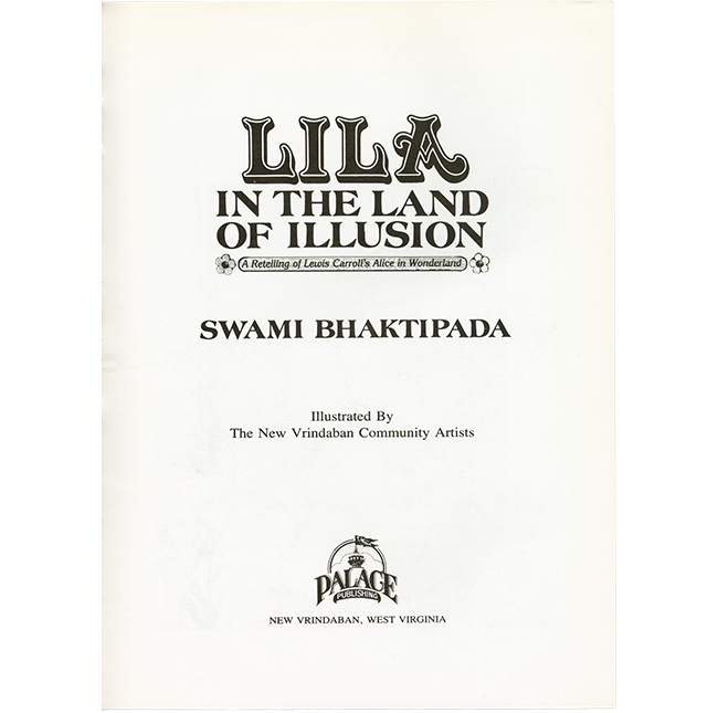 Lila in the Land of Illusion title page