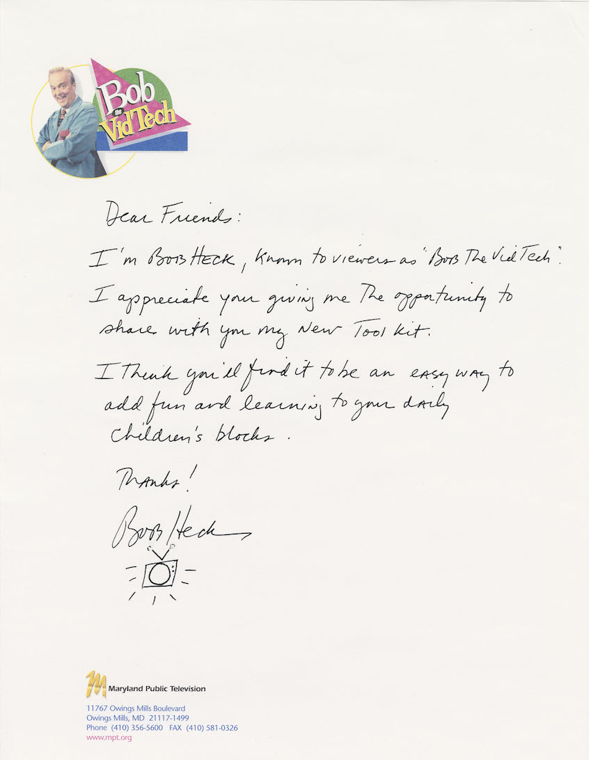 Vid Kid Packet Letter