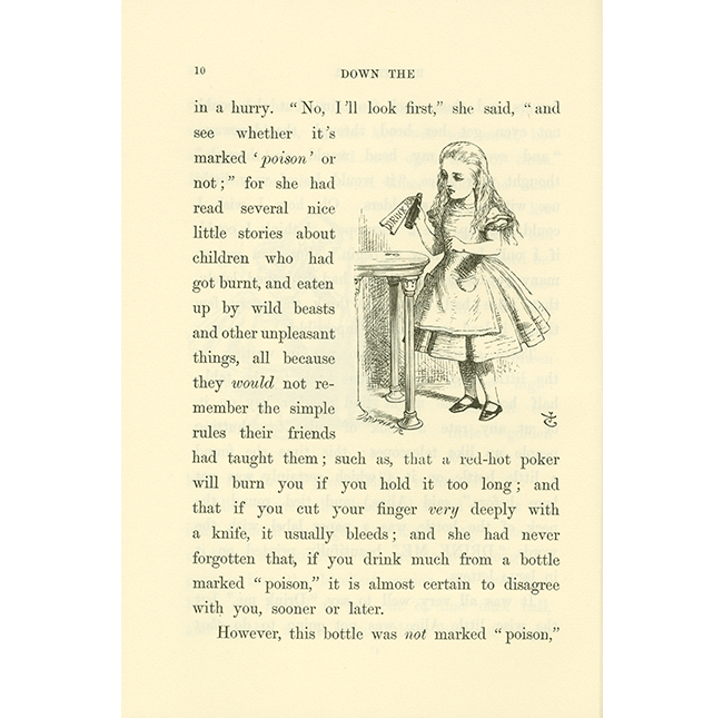 Alice illustrated by Tenniel page 2