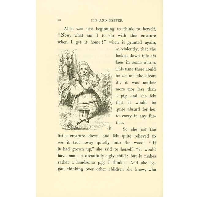 Alice illustrated by Tenniel page 6