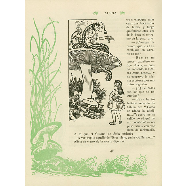 Caterpillar illustrated by Anglada page 6