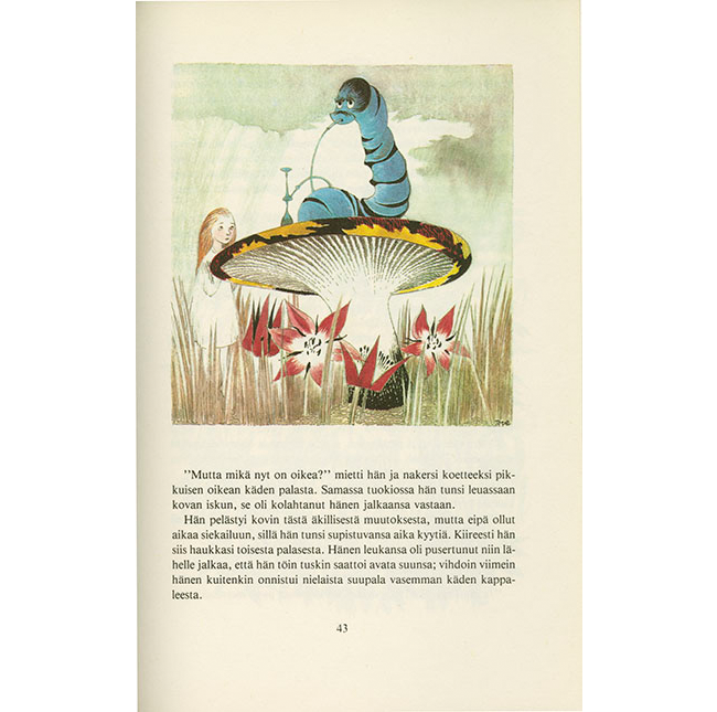 Caterpillar illustrated by Jansson page 17