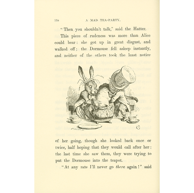 Dormouse illustrated by Tenniel