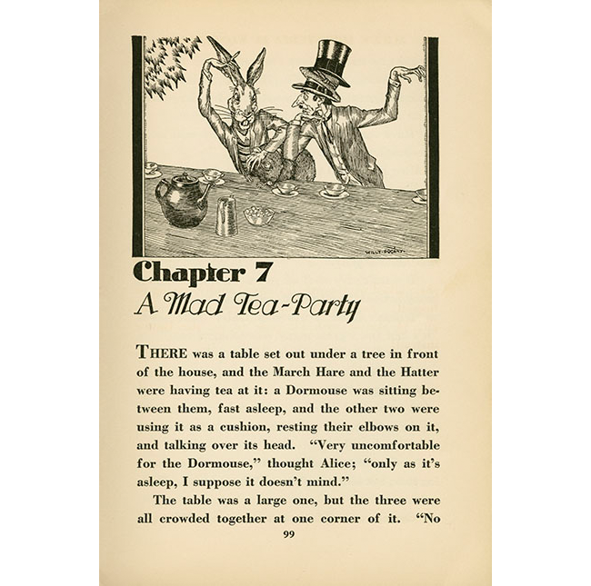 Hatter illustrated by Pogany page 22