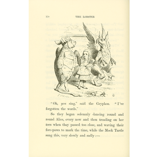 Mock Turtle illustrated by Tenniel page 3