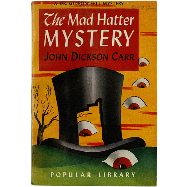 The Mad Hatter Mystery front cover