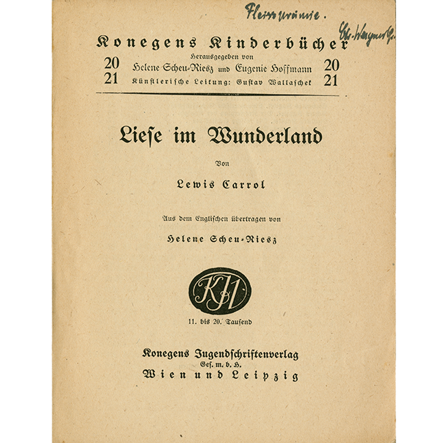 german title page