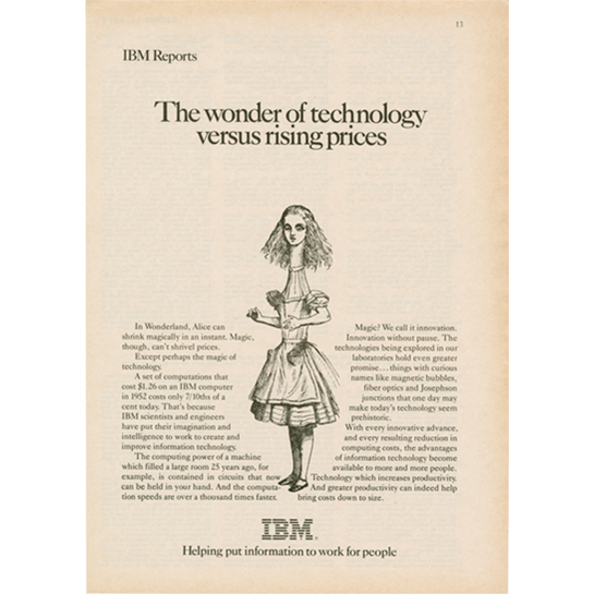IBM advertisement