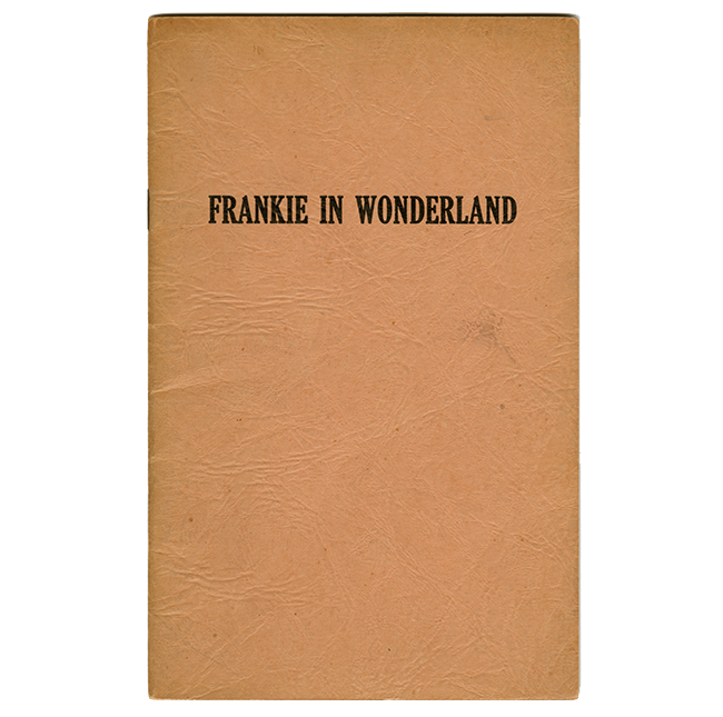 F Roosevelt cover page