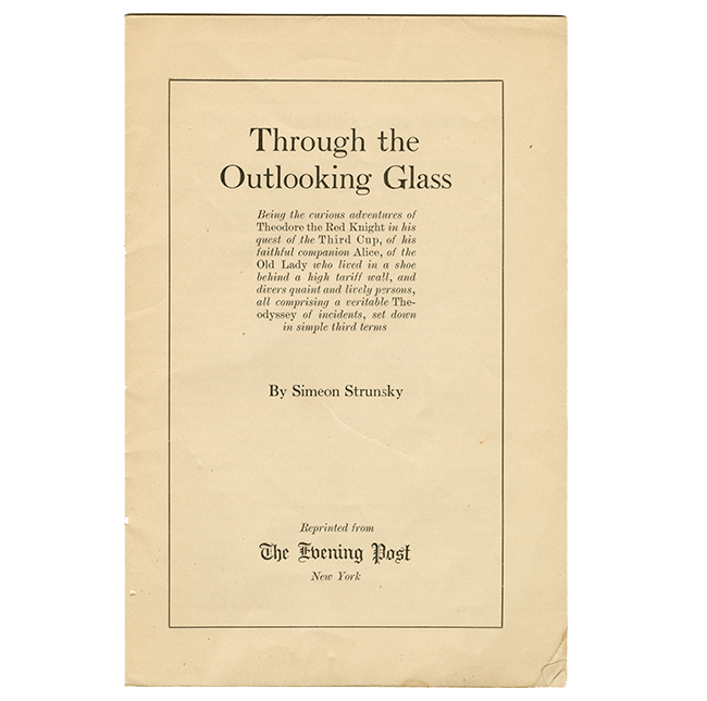T Roosevelt title page