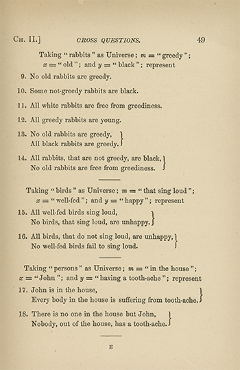 Mathematics: Logic and Lewis Carroll