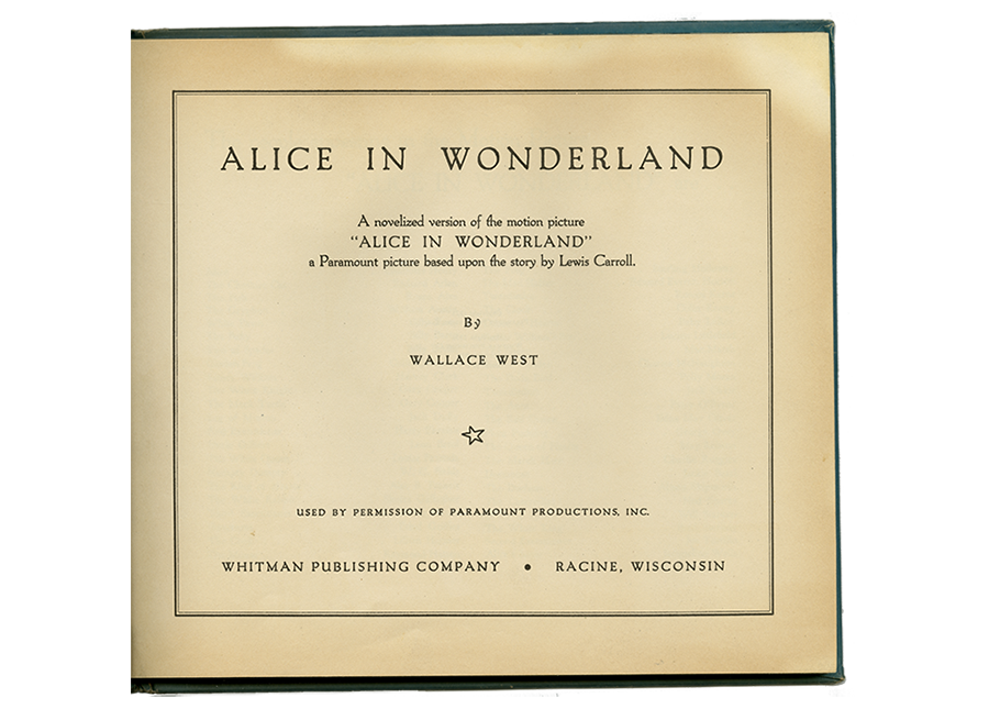 paramount book title page