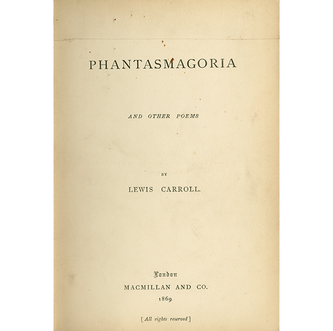 Phantasmagoria title page