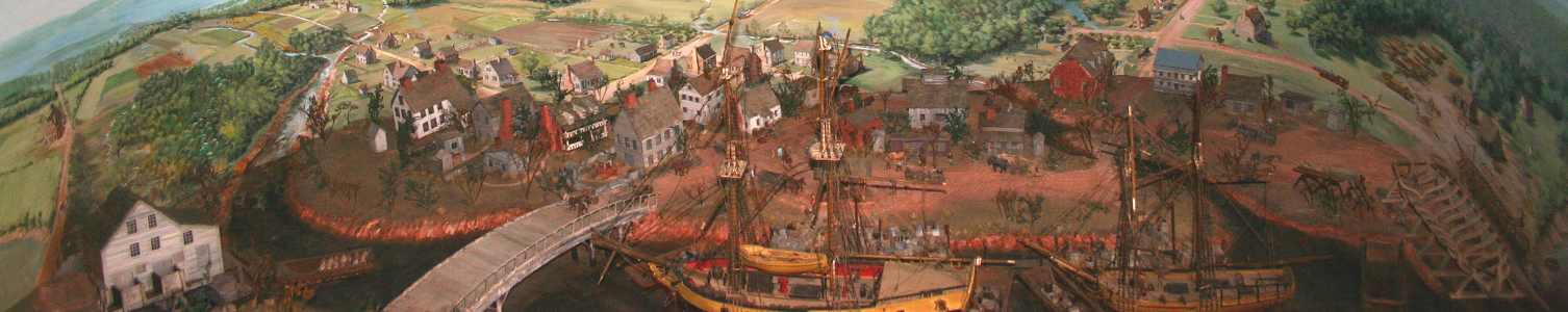 Port of Bladensburg diorama