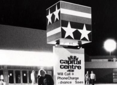 Capital Centre exterior entrance