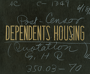 internal link to Dependents Housing book