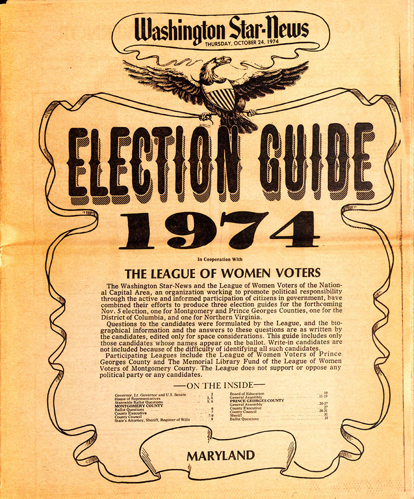 Election Guide 1974