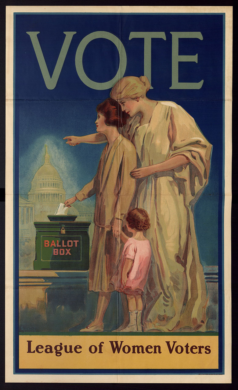 League of Women Voters poster