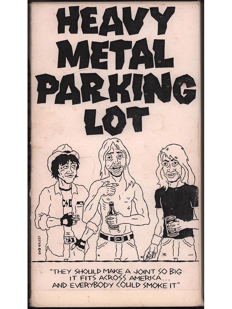 Heavy Metal Parking Lot Bootleg Art