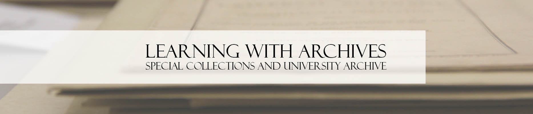 Learning with archives