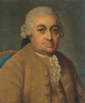 Painting of CPE Bach