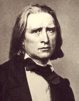 Photograph of Franz Liszt