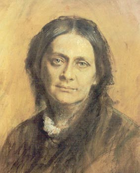Painting of Clara Schumann