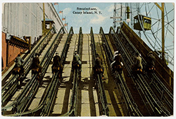 Steeplechase ride on Coney Island