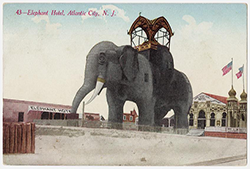 Elephant Hotel, outside of Atlantic City