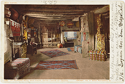 An upstairs room in Hopi House