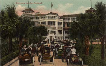 Entrance to the Ormond postcard