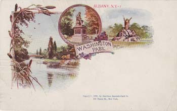 Washington Park postcard