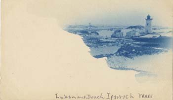 Lakemans Beach postcard