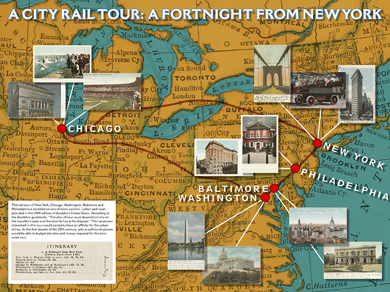 city rail tour map