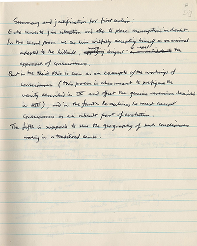 Notebook entries, May 2, 1963