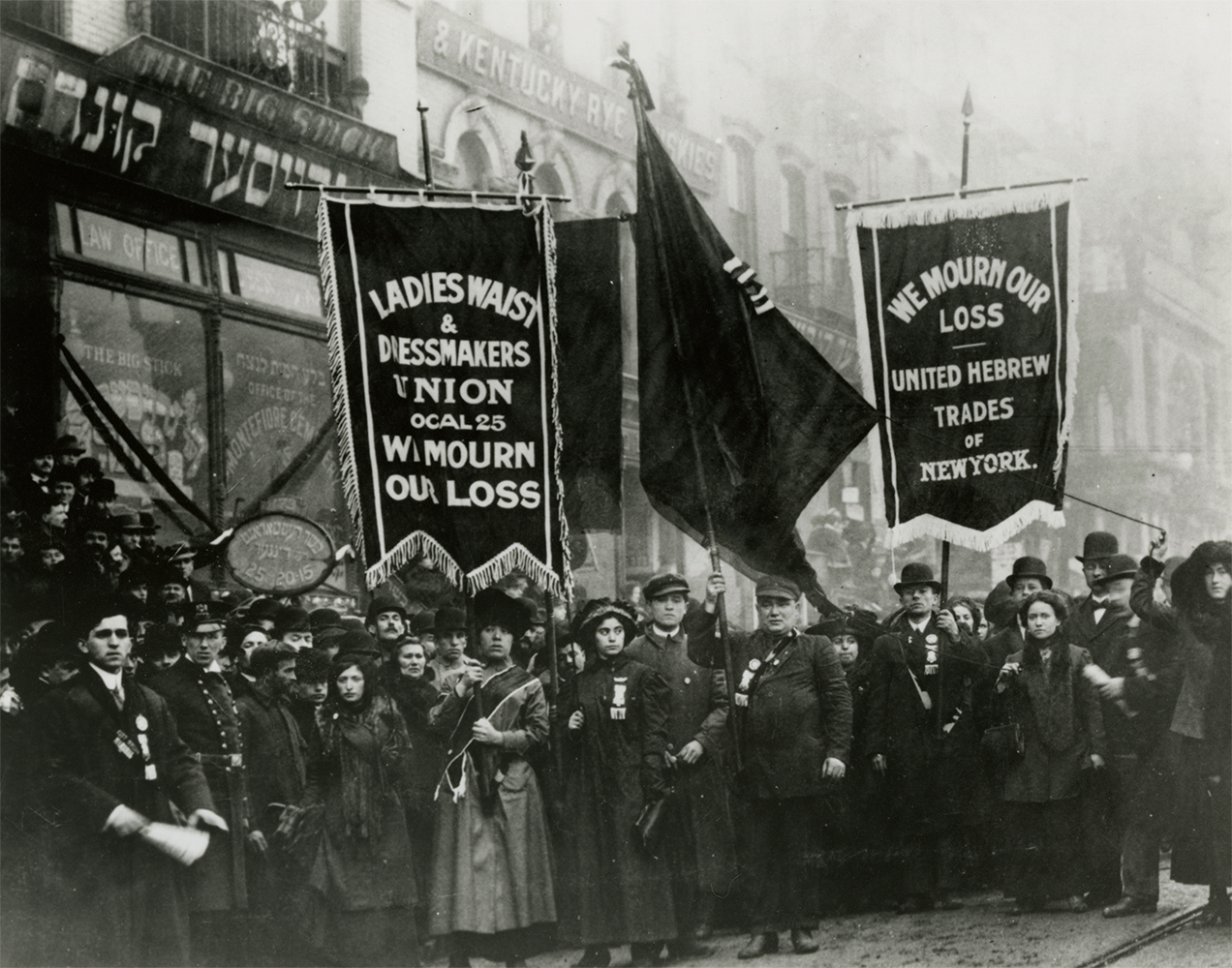 International Ladies’ Garment Workers’ Union protest after the Triangle Shirtwaist factory fire