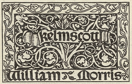 Kelmscott printer's mark