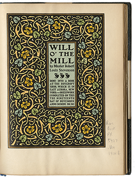 Will 'O the Mill