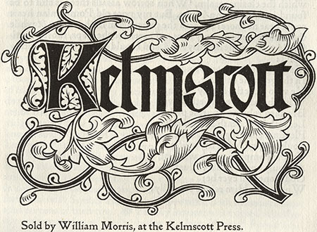 Kelmscott Print