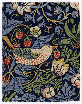 Strawberry Thief Fabric, 1883