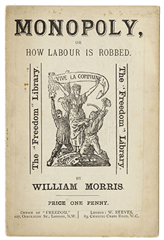 Monopoly, Or How Labor is Robbed