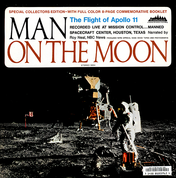 NBC Apollo 11 record - front