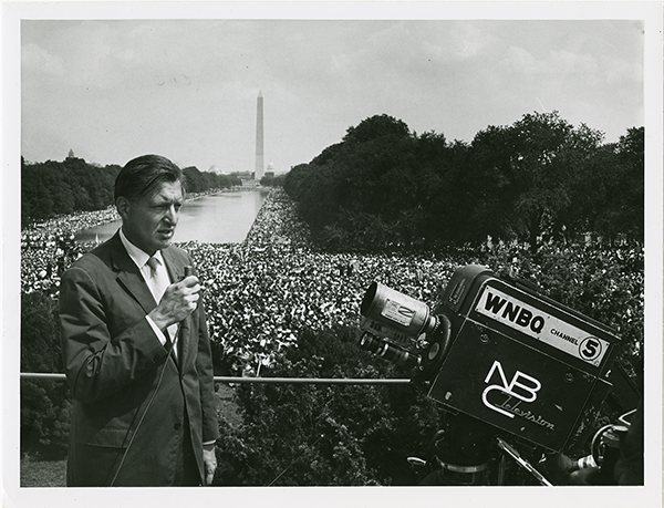 Ray Schrerer at the 1963 March on Washington