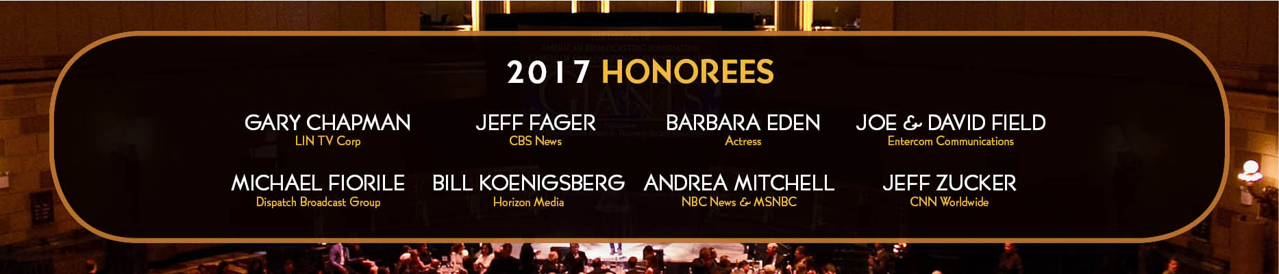 2017 Honorees