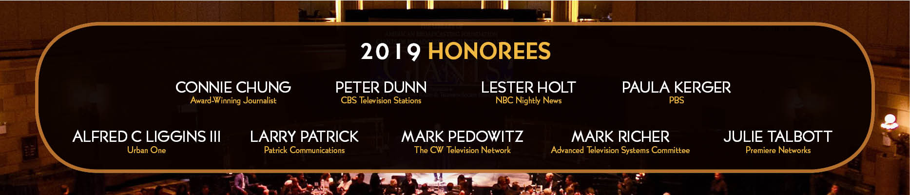2019 Honorees