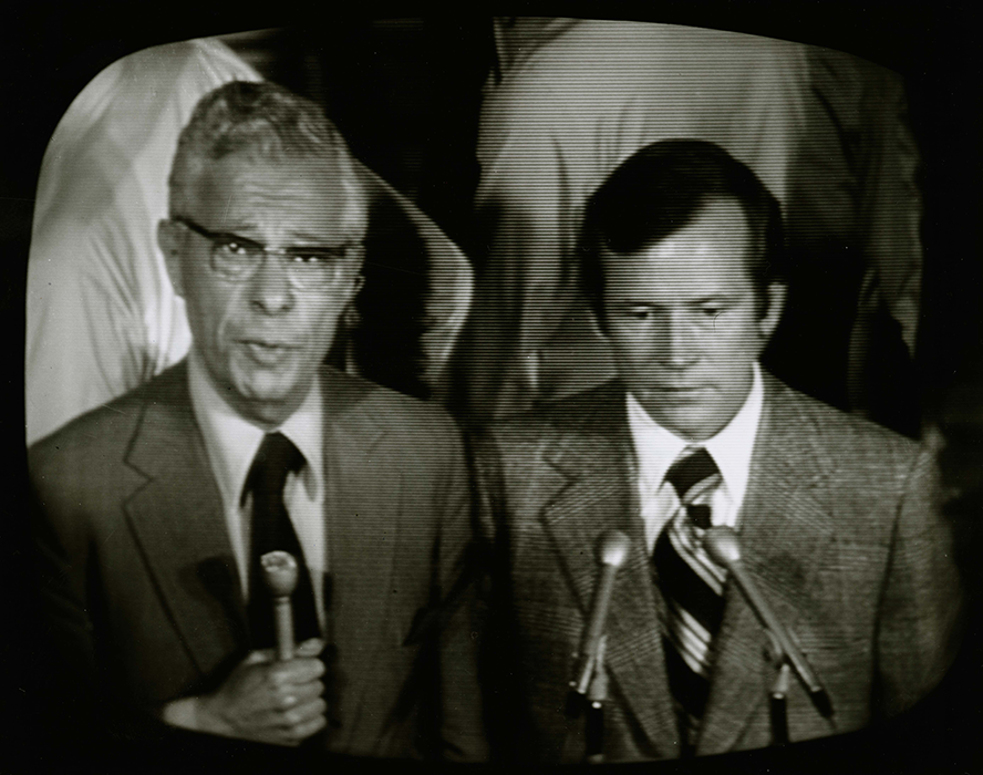 Daniel Schorr and Howard Baker