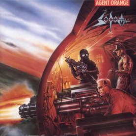 Picturesleeve for the album 'Agent Orange' by Sodom