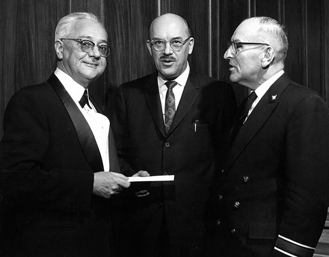 Adolph Ostwald, Florian Mueller and Raymond Dvorak